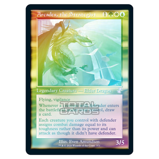 Magic The Gathering - Time Spiral Remastered - Arcades, the Strategist - 371/289 (Foil)