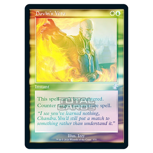 Magic The Gathering - Time Spiral Remastered - Dovin's Veto - 375/289 (Foil)