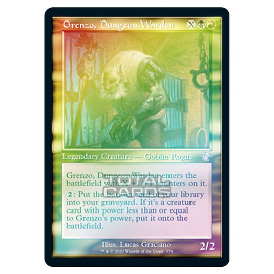 Magic The Gathering - Time Spiral Remastered - Grenzo, Dungeon Warden - 378/289 (Foil)