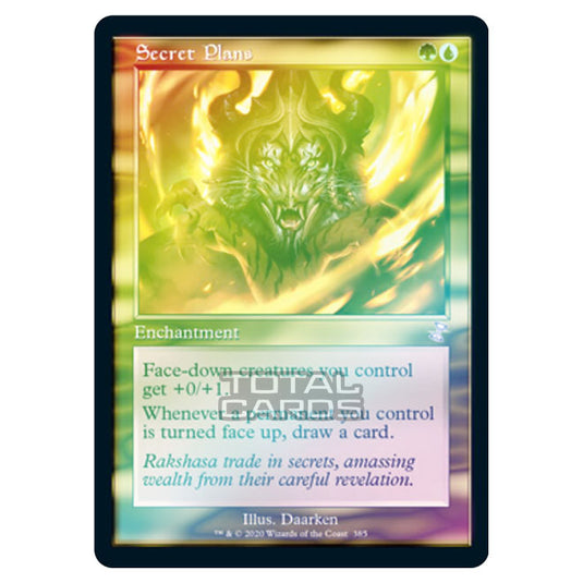 Magic The Gathering - Time Spiral Remastered - Secret Plans - 385/289 (Foil)