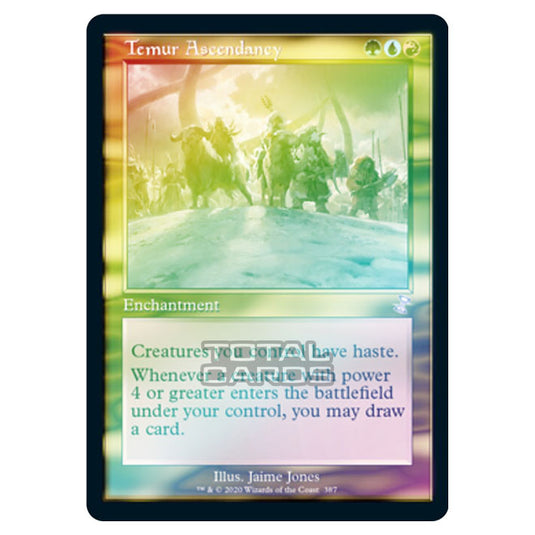 Magic The Gathering - Time Spiral Remastered - Temur Ascendancy - 387/289 (Foil)