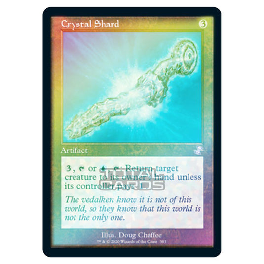 Magic The Gathering - Time Spiral Remastered - Crystal Shard - 393/289 (Foil)