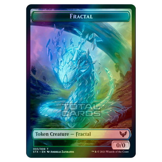 Magic The Gathering - Strixhaven - School of Mages - Fractal - 3/9 (Foil)