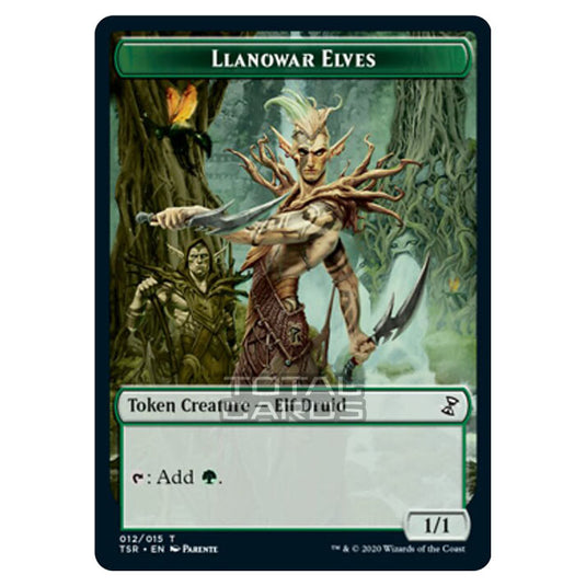 Magic The Gathering - Time Spiral Remastered - Tokens - Llanowar Elves - 12/15