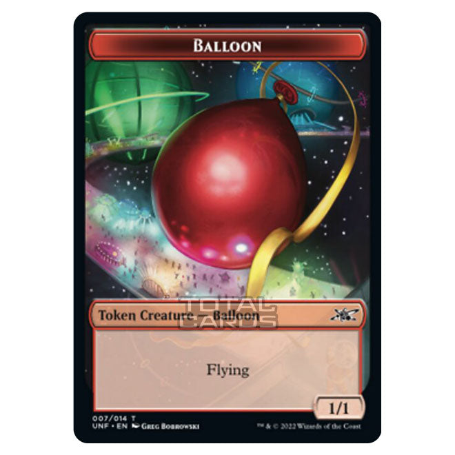 Magic The Gathering - Unfinity - Tokens - Balloon - 7/14 Magic The Gathering - Unfinity - Tokens - Balloon - 7/14