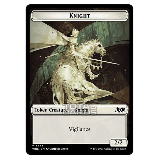 Magic The Gathering - Wilds of Eldraine - Tokens - Knight - 0003