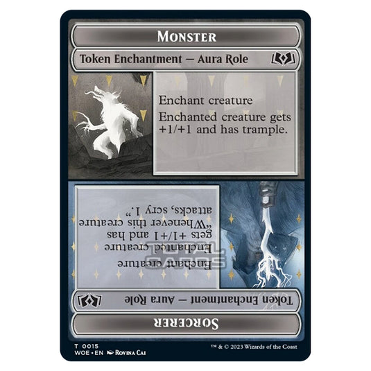 Magic The Gathering - Wilds of Eldraine - Tokens - Monster / Sorcerer - 0015