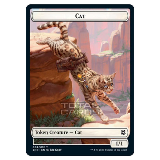 Magic The Gathering - Zendikar Rising - Tokens - Cat - 2/12