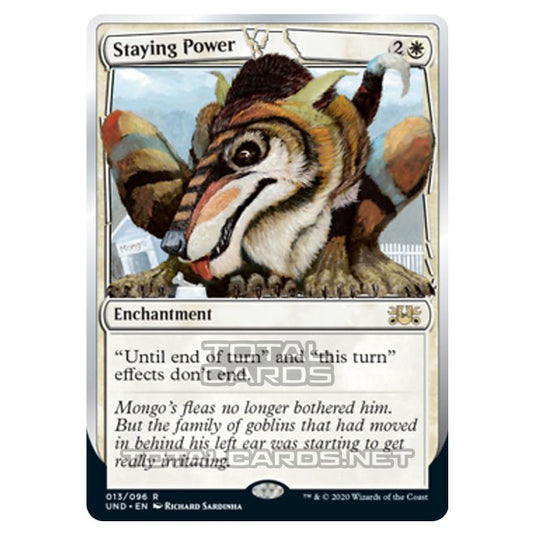 Magic The Gathering - Unsanctioned - Staying Power - 13/96