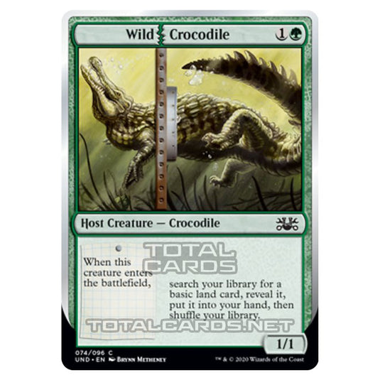 Magic The Gathering - Unsanctioned - Wild Crocodile - 74/96