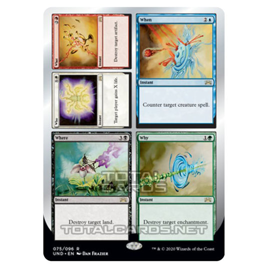 Magic The Gathering - Unsanctioned - Who // What // When // Where // Why - 75/96