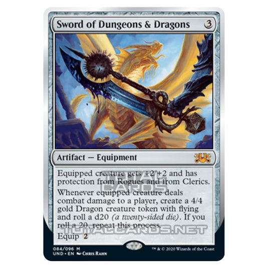 Magic The Gathering - Unsanctioned - Sword of Dungeons & Dragons - 84/96