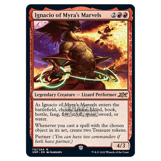 Magic The Gathering - Unfinity - Ignacio of Myra's Marvels - 112/244