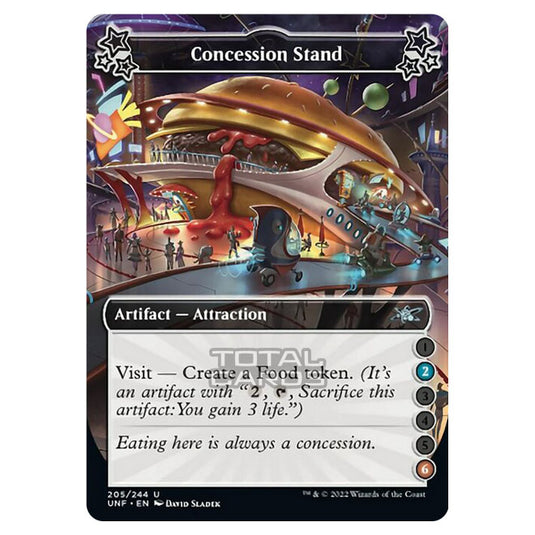 Magic The Gathering - Unfinity - Concession Stand - 205a/244