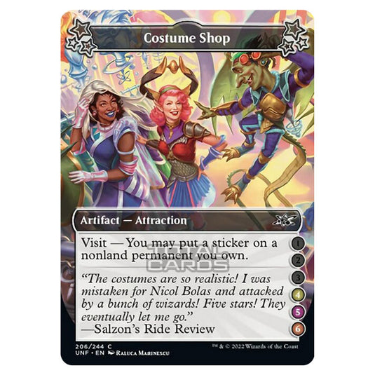 Magic The Gathering - Unfinity - Costume Shop - 206f/244