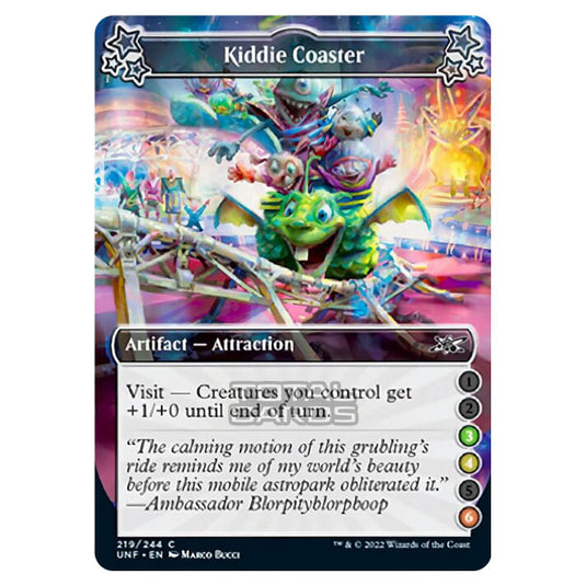 Magic The Gathering - Unfinity - Kiddie Coaster - 219d/244