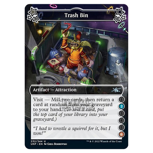 Magic The Gathering - Unfinity - Trash Bin - 232a/244