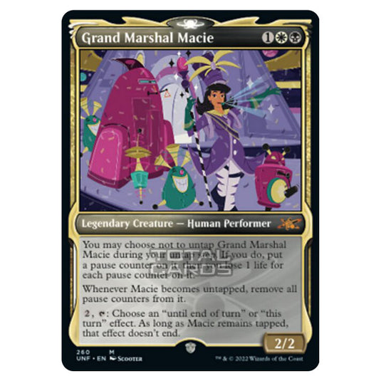 Magic The Gathering - Unfinity - Grand Marshal Macie (Showcase Card) - 260/244