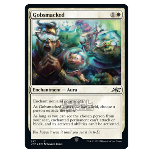Magic The Gathering - Unfinity - Gobsmacked (Galaxy Foil) - 297/244