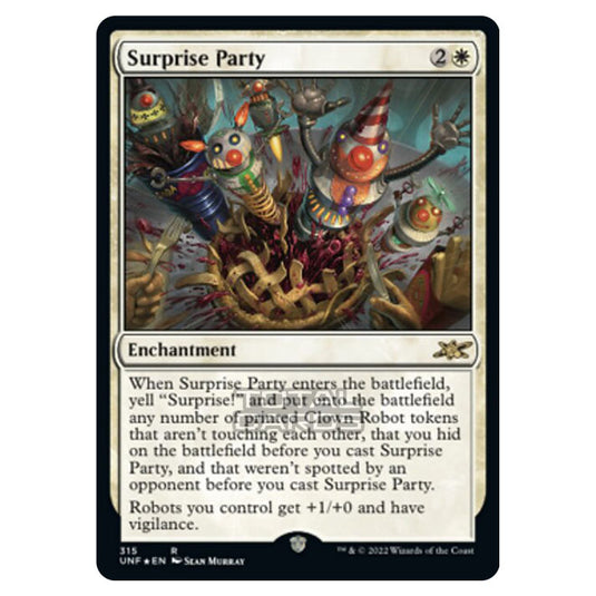 Magic The Gathering - Unfinity - Surprise Party (Galaxy Foil) - 315/244