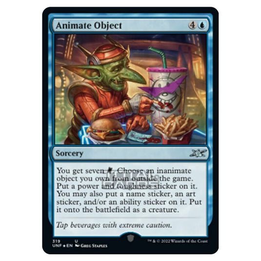 Magic The Gathering - Unfinity - Animate Object (Galaxy Foil) - 319/244