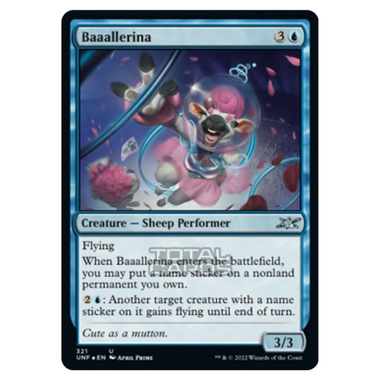 Magic The Gathering - Unfinity - Baaallerina (Galaxy Foil) - 321/244