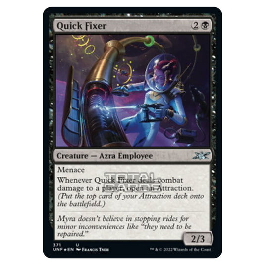 Magic The Gathering - Unfinity - Quick Fixer (Galaxy Foil) - 371/244