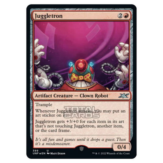 Magic The Gathering - Unfinity - Juggletron (Galaxy Foil) - 399/244