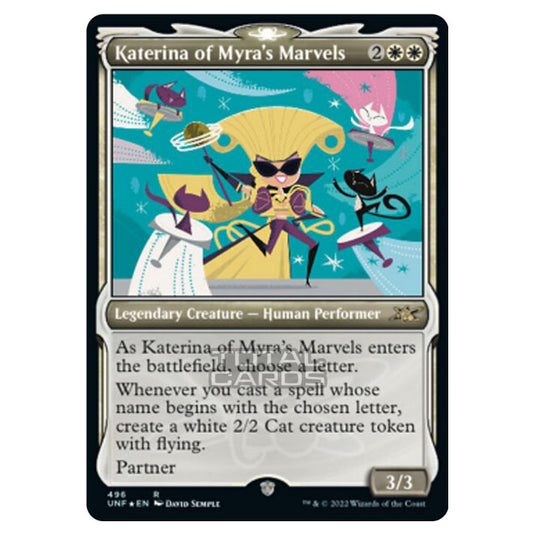 Magic The Gathering - Unfinity - Katerina of Myra's Marvels (Galaxy Foil) - 496/244