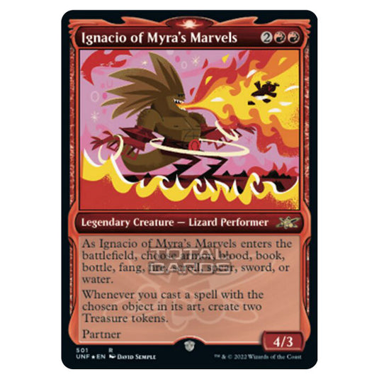 Magic The Gathering - Unfinity - Ignacio of Myra's Marvels (Galaxy Foil) - 501/244