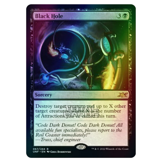 Magic The Gathering - Unfinity - Black Hole - 067/244 (Foil)