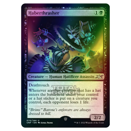 Magic The Gathering - Unfinity - Haberthrasher - 076/244 (Foil)