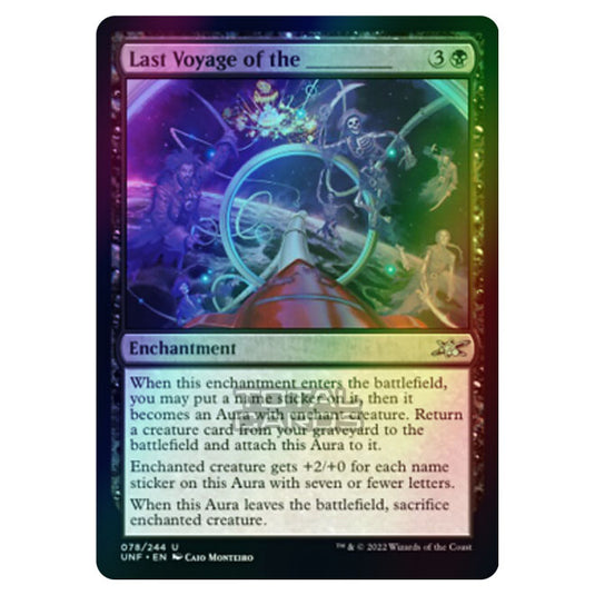 Magic The Gathering - Unfinity - Last Voyage of the _____ - 078/244 (Foil)