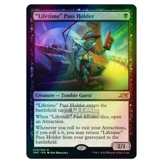 Magic The Gathering - Unfinity - Lifetime Pass Holder - 079/244 (Foil)