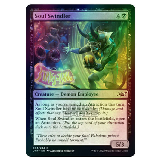 Magic The Gathering - Unfinity - Soul Swindler - 093/244 (Foil)