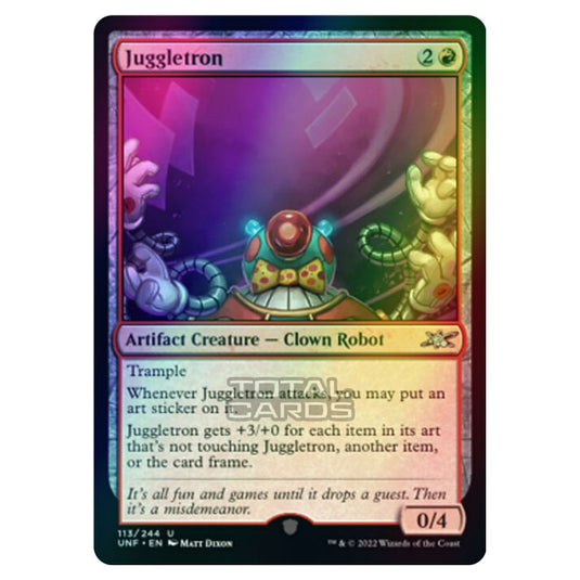 Magic The Gathering - Unfinity - Juggletron - 113/244 (Foil)
