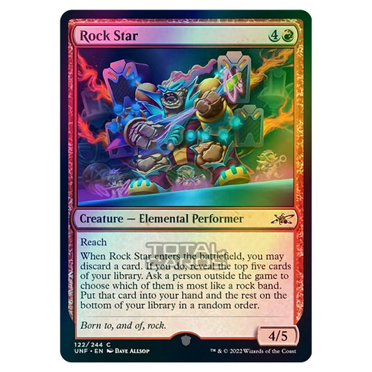 Magic The Gathering - Unfinity - Rock Star - 122/244 (Foil)