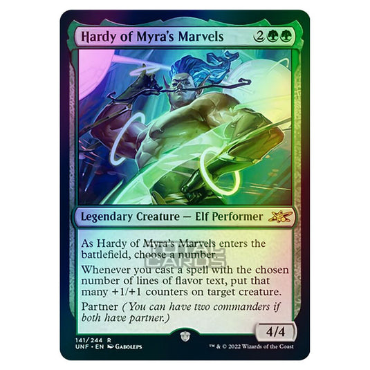 Magic The Gathering - Unfinity - Hardy of Myra's Marvels - 141/244 (Foil)