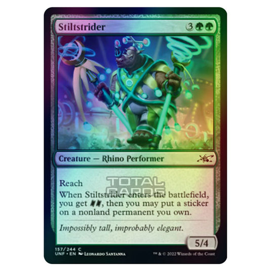 Magic The Gathering - Unfinity - Stiltstrider - 157/244 (Foil)