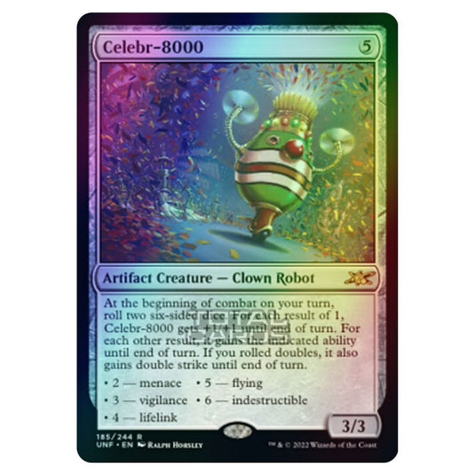 Magic The Gathering - Unfinity - Celebr-8000 - 185/244 (Foil)