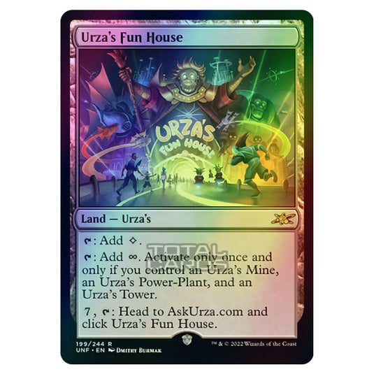 Magic The Gathering - Unfinity - Urza's Fun House - 199/244 (Foil)