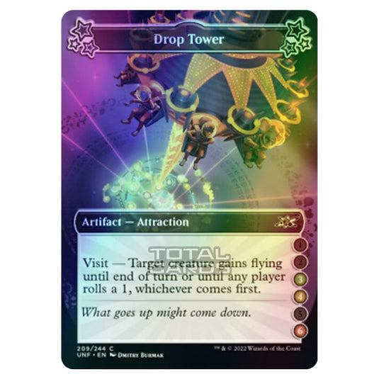 Magic The Gathering - Unfinity - Drop Tower - 209d/244 (Foil)