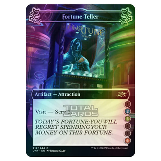 Magic The Gathering - Unfinity - Fortune Teller - 212a/244 (Foil)