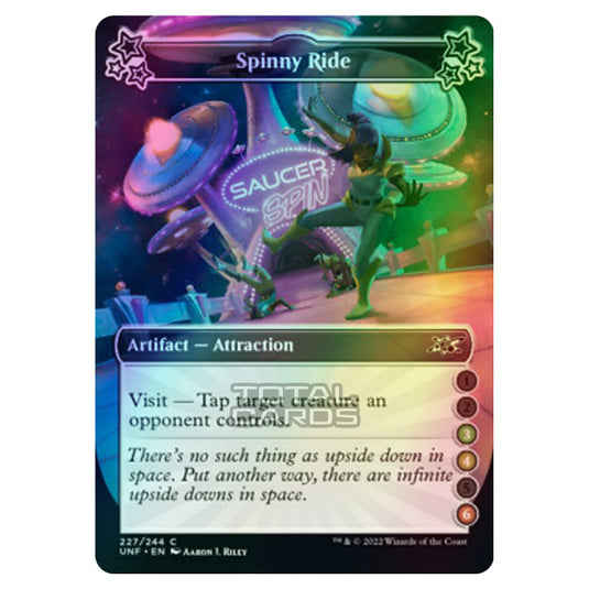 Magic The Gathering - Unfinity - Spinny Ride - 227d/244 (Foil)