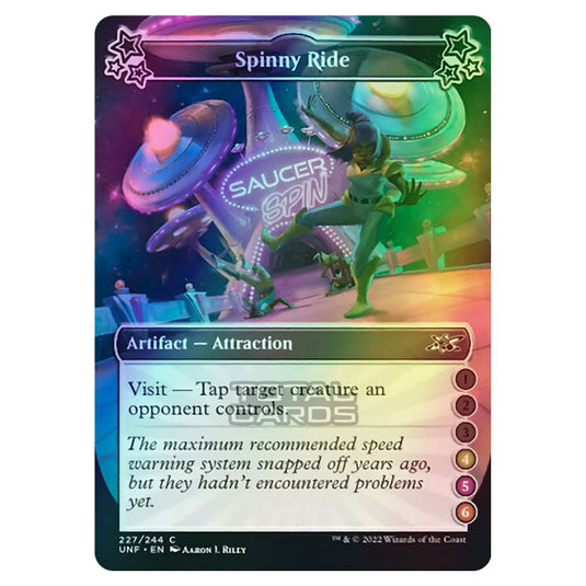 Magic The Gathering - Unfinity - Spinny Ride - 227f/244 (Foil)