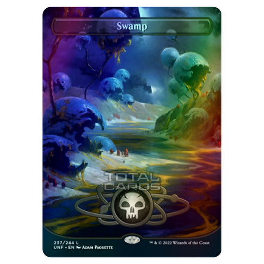 Magic The Gathering - Unfinity - Swamp - 237/244 (Foil)