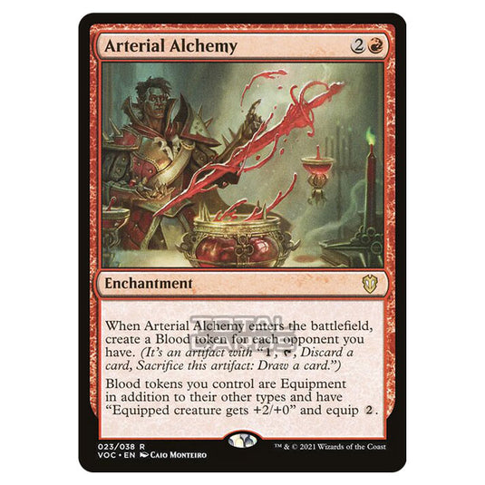 Magic The Gathering - Innistrad - Crimson Vow Commander - Arterial Alchemy - 23/38