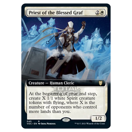 Magic The Gathering - Innistrad - Crimson Vow Commander - Priest of the Blessed Graf - 45/38