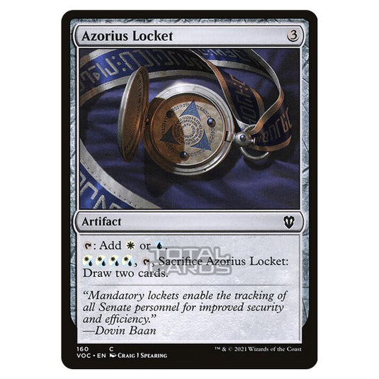 Magic The Gathering - Innistrad - Crimson Vow Commander - Azorius Locket - 160/38