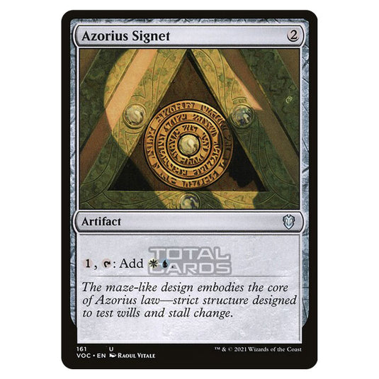 Magic The Gathering - Innistrad - Crimson Vow Commander - Azorius Signet - 161/38